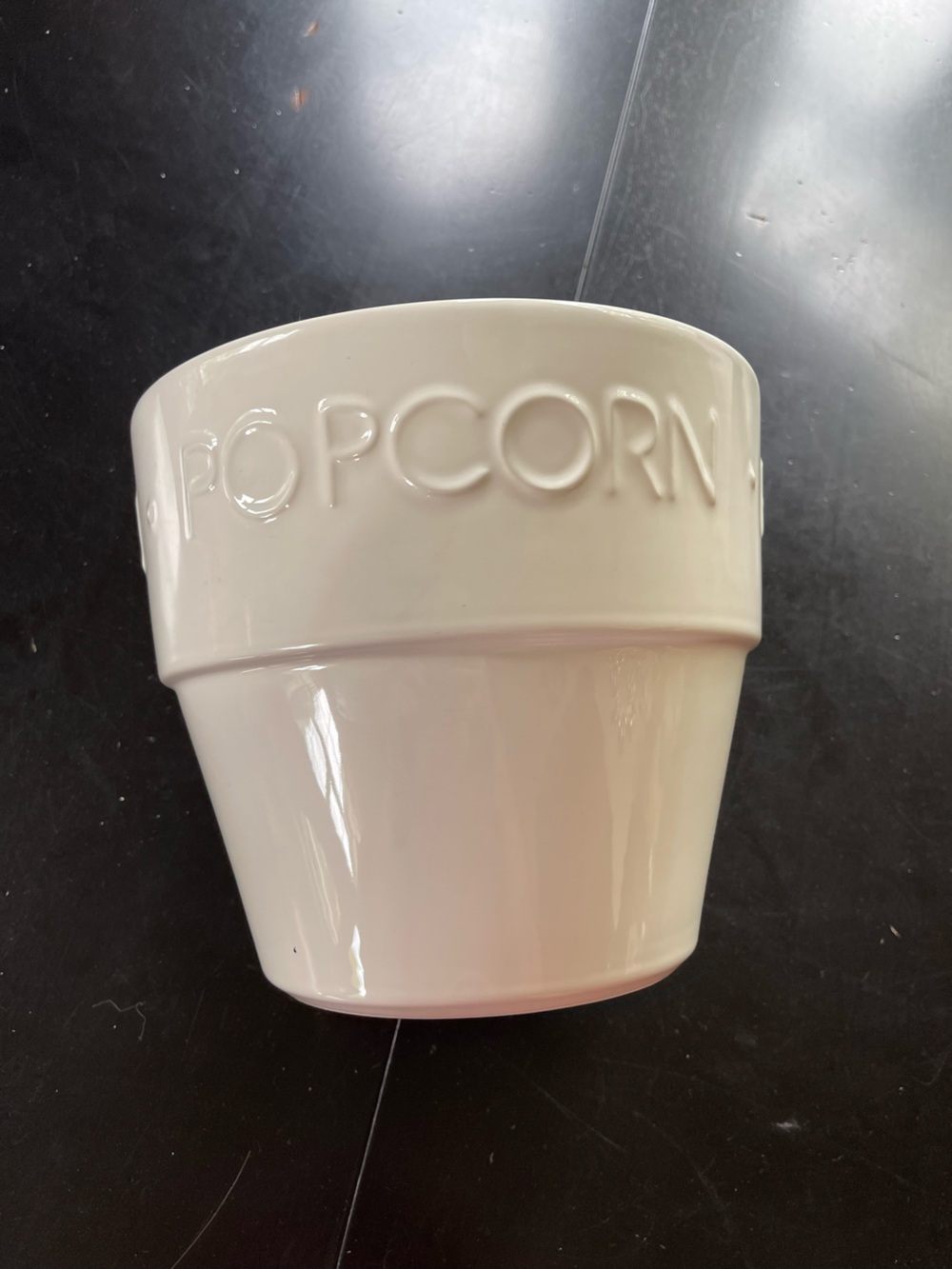 Crate & Barrel Popcorn Bowl